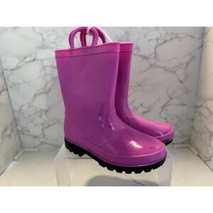 ZOOGS Light Pink Rain/Garden Boots Girls Size 13, Brand New